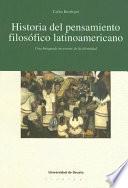 Libro Historia del pensamiento filosófico latinoamericano