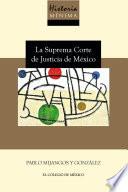 Libro Historia mínima de la Suprema Corte de Justicia de México