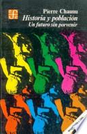 Libro Historia y población