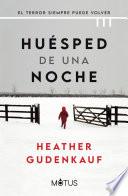 Libro Huésped de una noche