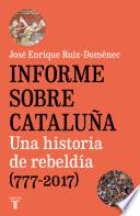 Libro Informe sobre Cataluña