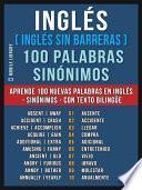 Libro Inglés ( Inglés sin Barreras ) 100 Palabras - Sinónimos