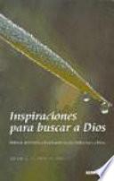 Libro Inspiraciones para buscar a Dios