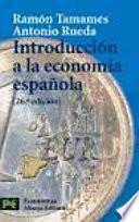 Libro Introducción a la economía española