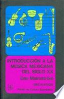 Libro Introducción a la música mexicana del siglo XX