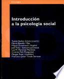 Libro Introducción a la psicologia social