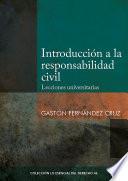 Libro Introducción a la responsabilidad civil