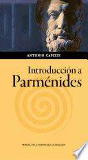 Libro Introducción a Parménides