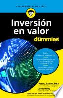Libro Inversión en valor para Dummies