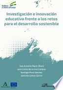 Libro Investigación e innovación educativa frente a los retos para el desarrollo sostenible