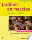 Libro Jardines en macetas