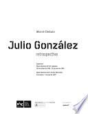 Libro Julio González