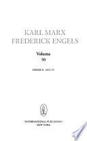 Libro Karl Marx, Frederick Engels