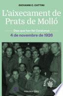 Libro L'aixecament de Prats de Molló