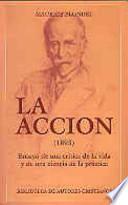 Libro La acción (1893)