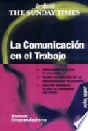 Libro La comunicación en el trabajo