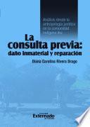 Libro La consulta previa: daño inmaterial y reparación. Análisis desde la Antropología Jurídica en la Comunidad Indígena Iku