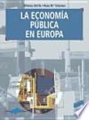 Libro La economía pública en Europa