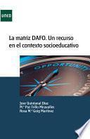 Libro La matriz DAFO. Un recurso en el contexto socioeducativo