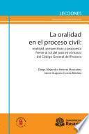 Libro La oralidad en el proceso civil