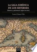 Libro La saga jurídica de los Sisternes