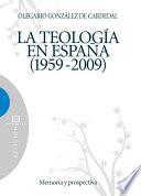 Libro La teología en España 1959-2009