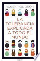 Libro La tolerancia explicada a todo el mundo