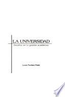 Libro La universidad