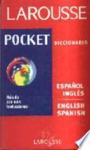 Libro Larousse diccionario pocket