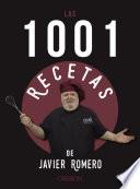 Libro Las 1001 recetas de Javier Romero