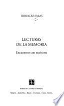 Libro Lecturas de la memoria