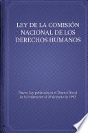 Libro Ley de la Comisión Nacional de los Derechos Humanos