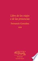 Libro Libro de los viajes o de las presencias