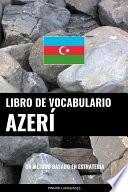Libro Libro de Vocabulario Azerí
