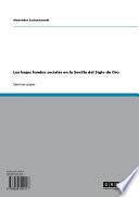 Libro Los bajos fondos sociales en la Sevilla del Siglo de Oro