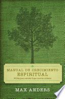 Libro Manual de Crecimiento Espiritual