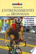 Libro Manual de entrenamiento para ironman