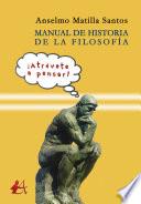 Libro Manual de Historia de la Filosofía