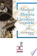 Libro Manual de historia de la literatura española 2