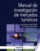 Libro Manual de investigación de mercados turísticos