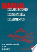 Libro Manual de laboratorio de ingeniería de alimentos