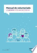 Libro Manual de voluntariado con personas con discapacidad intelectual