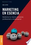 Libro Marketing en esencia