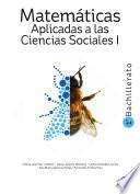 Libro Matemáticas aplicadas a las Ciencias Sociales I - LOMLOE - Ed. 2022