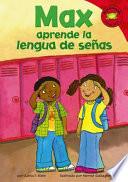 Libro Max aprende la lengua de se_as