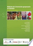 Libro Medición de la innovación agropecuaria en Colombia
