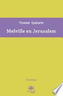 Libro Melville en Jerusalem
