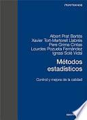 Libro Métodos estadísticos. Control y mejora de la calidad