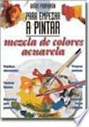 Libro Mezcla de colores acuarela
