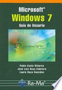 Libro Microsoft Windows 7. Guía del usuario